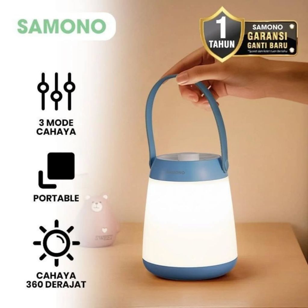 Rechargeable & portable lamp samono (SW-RLB10)