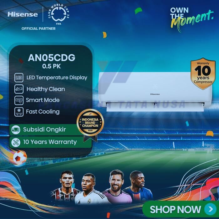 AC Hisense 1 PK R32 AN09CDG / AN 09CDG