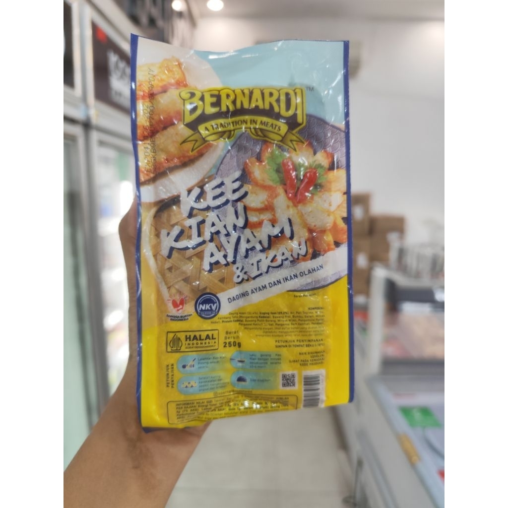 BERNARDI KEE KIAN IKAN DAN AYAM 250GR (9912250303)