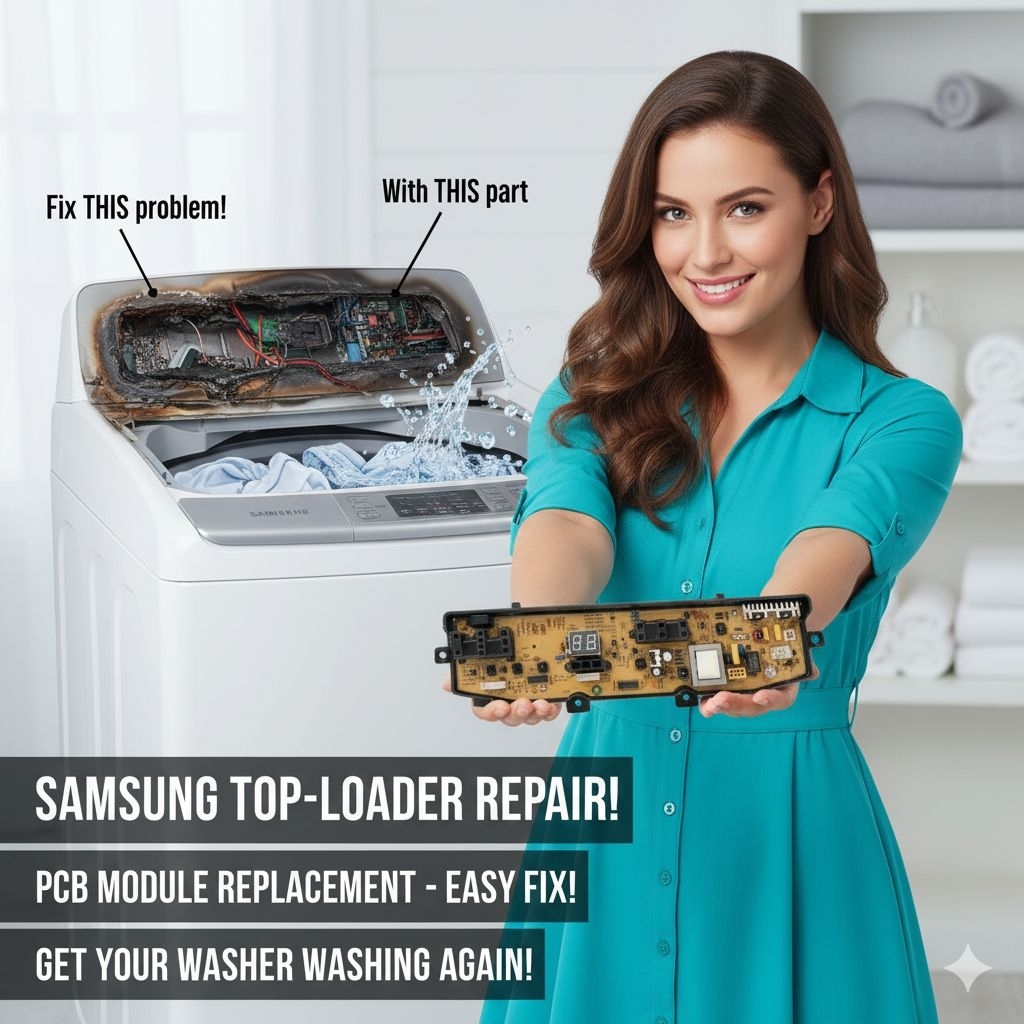Modul mesin cuci SAMSUNG WA90F4 WA80V4 WA70V4