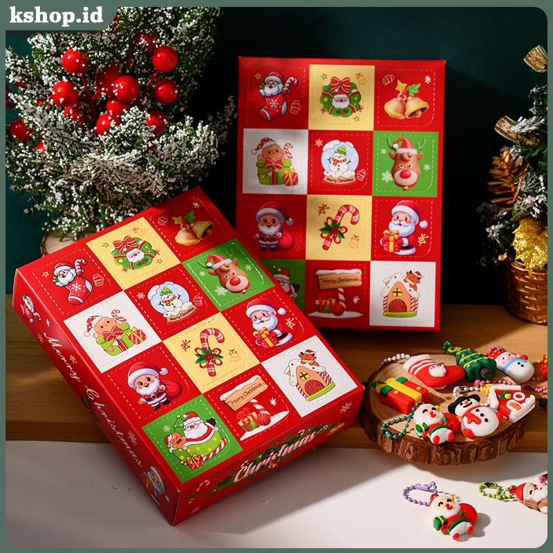12in Mainan Surprise  Mainan Toblos  Hadiah Natal untuk Anak / Gantungan Kunci & Hadiah Misteri