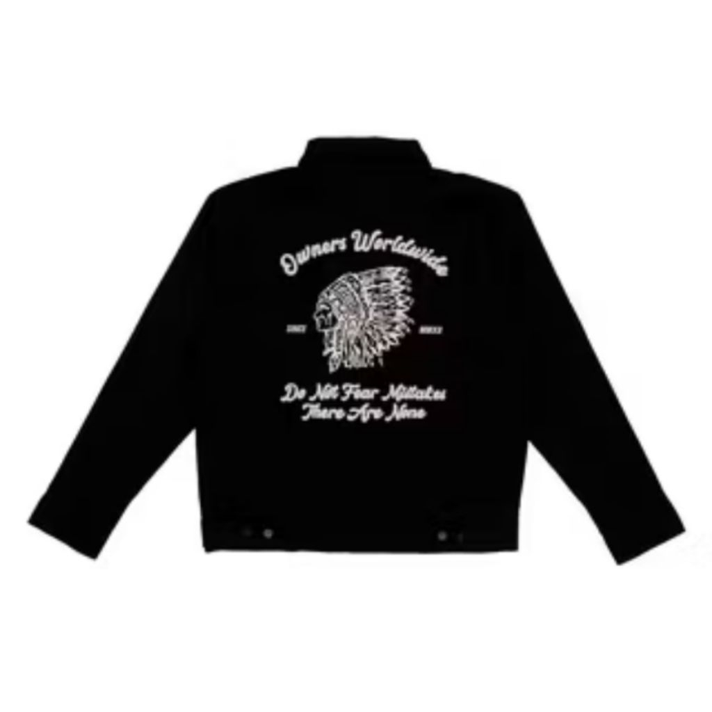 Owners Work Jacket-Devoid-Jacket Hitam Pria Wanita
