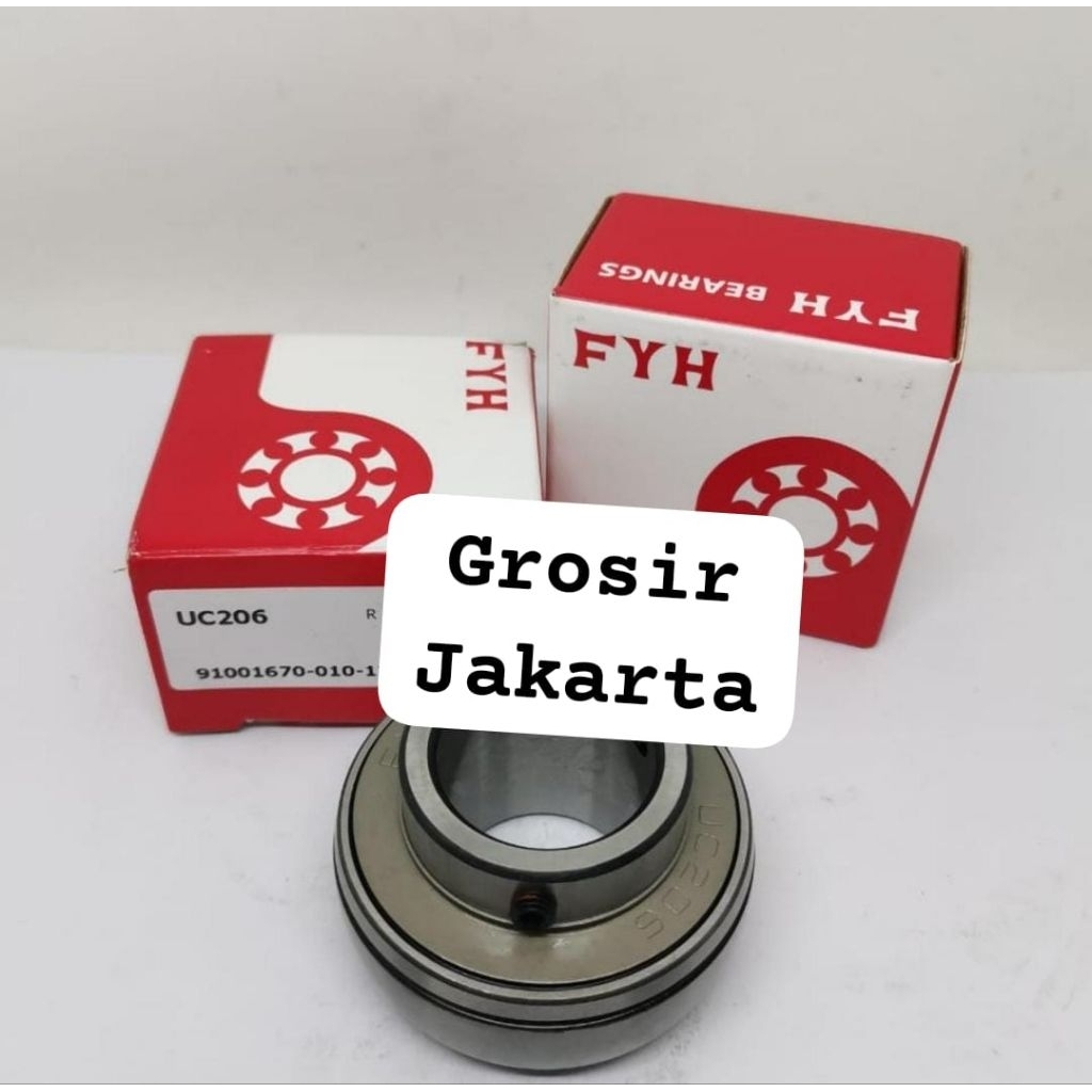 BEARING INSERT UC206 UC 206 FYH FOR PILLOW BLOCK UKURAN 30MM