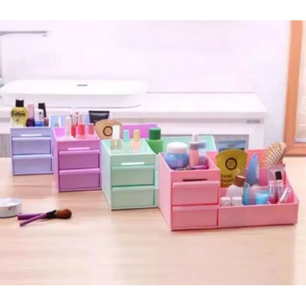 PXTON- RAK KOSMETIK DOMI PXTON//RAK DOMI SEKAT DUA LACI TERLARIS