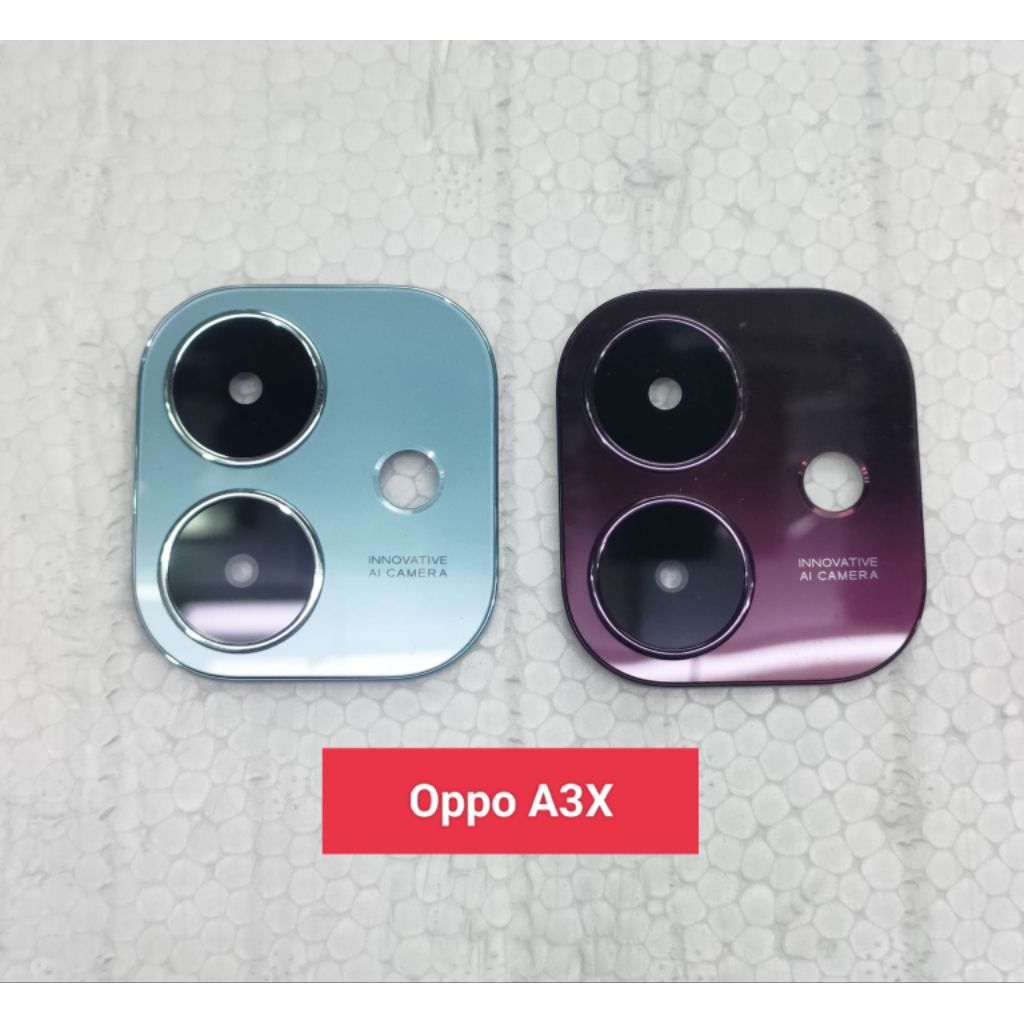 Kaca Kamera + Ring oppo A3x