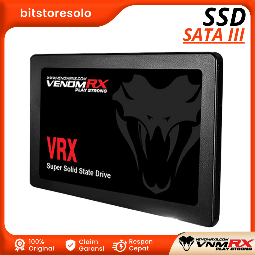 SSD VenomRx Super 2,5" Sata VRX 128Gb/256Gb/512Gb/1TB