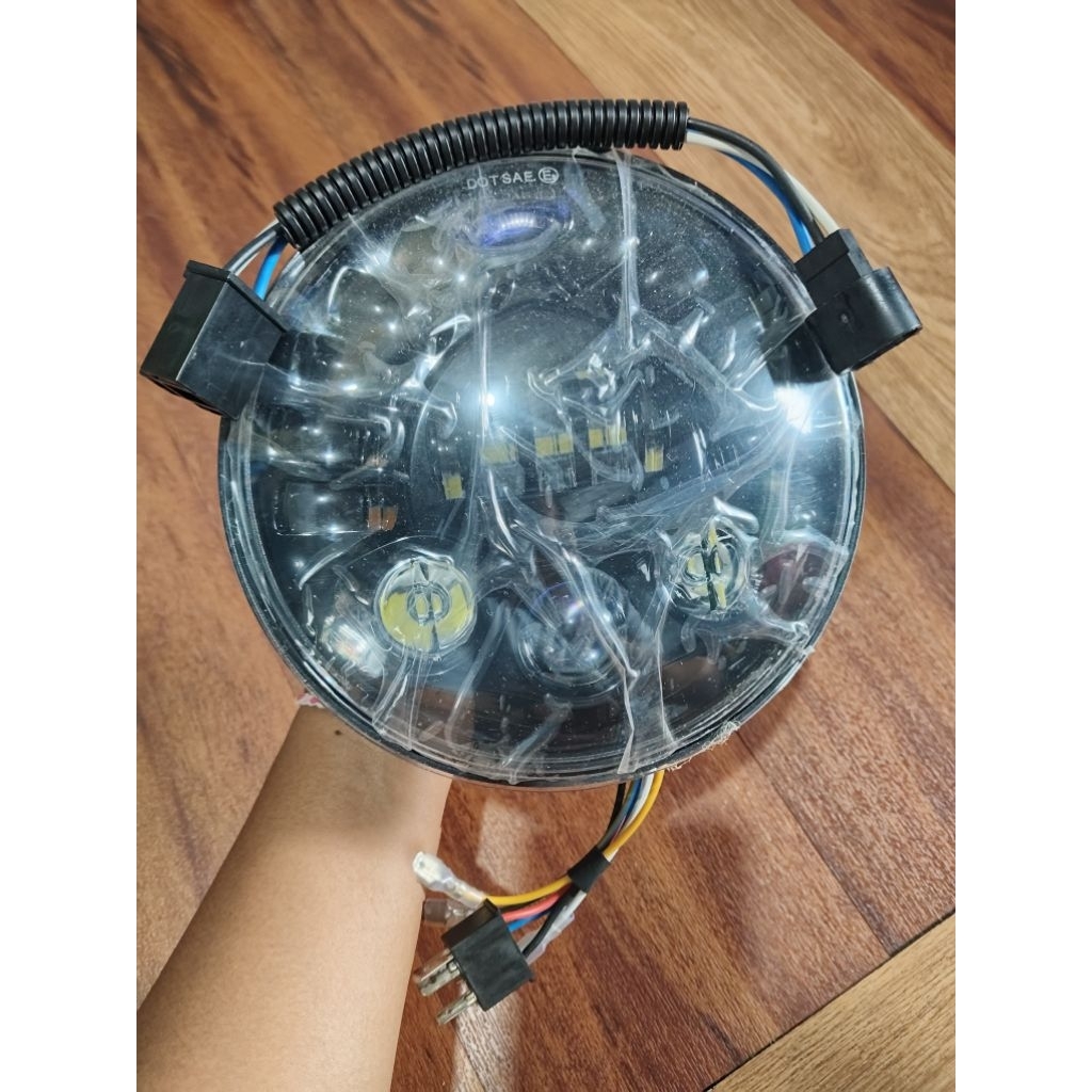 HEADLAMP DAYMAKER HEADLIGHT LAMPU DEPAN DRL PNP W175 VIXION NINJA R