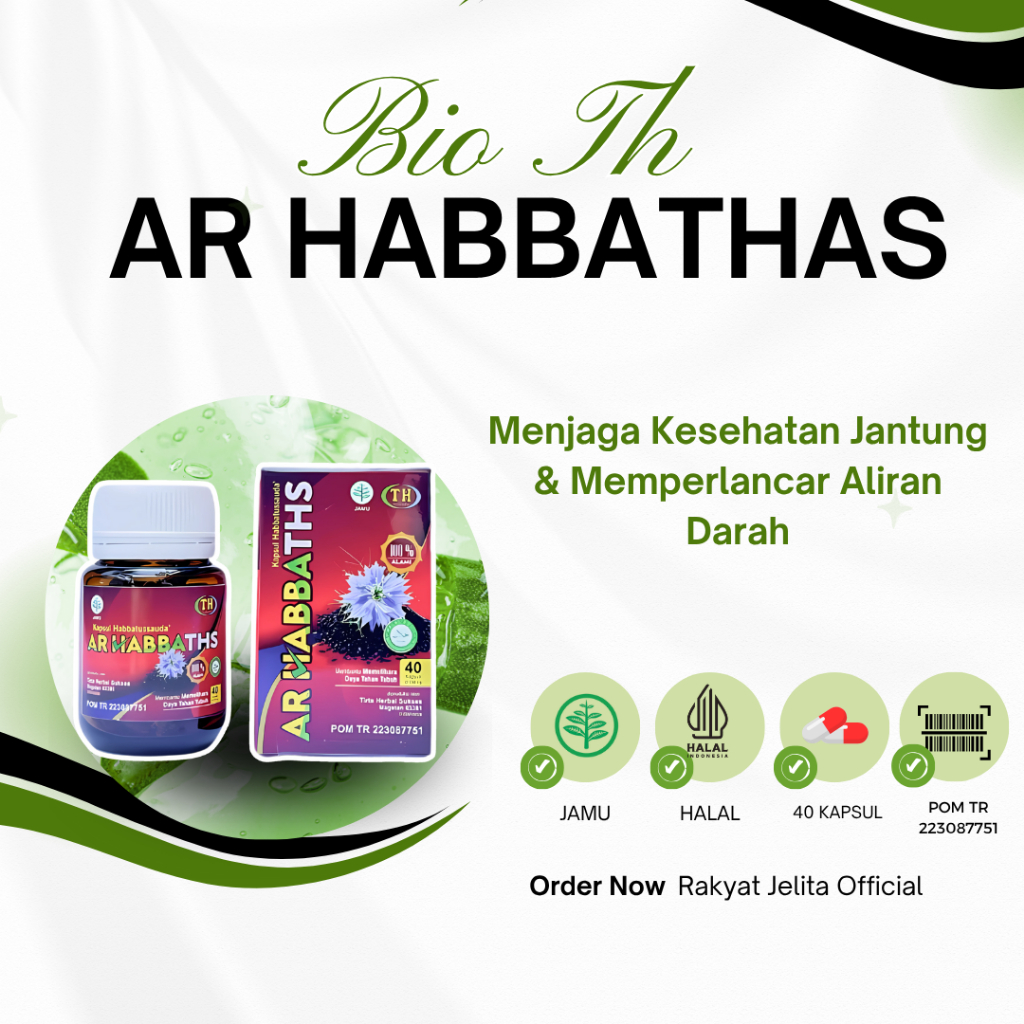 Bioth Ar Habbats Isi 40 Kapsul