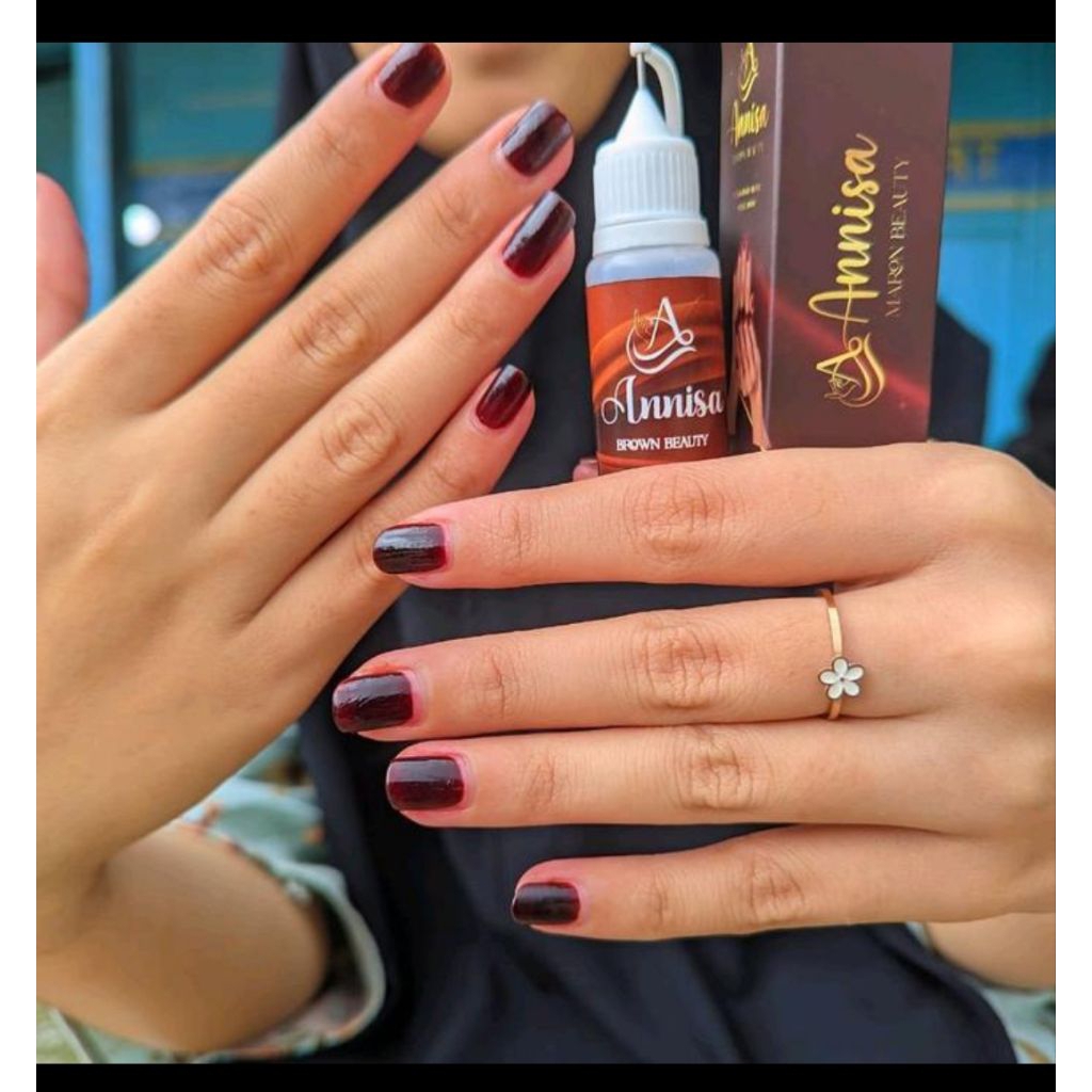 Annisa / Madenna Henna kuku sah buat sholat || Pacar/kutek Kuku Halal