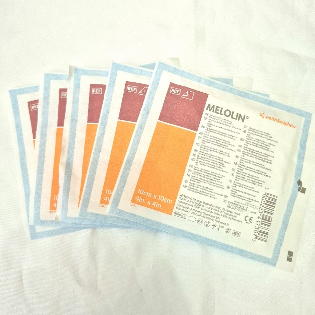 Melolin 10 x 10cm Melolin Dressing 10x10cm Melolin 10x10 Verban Melolin Kasa Melolin