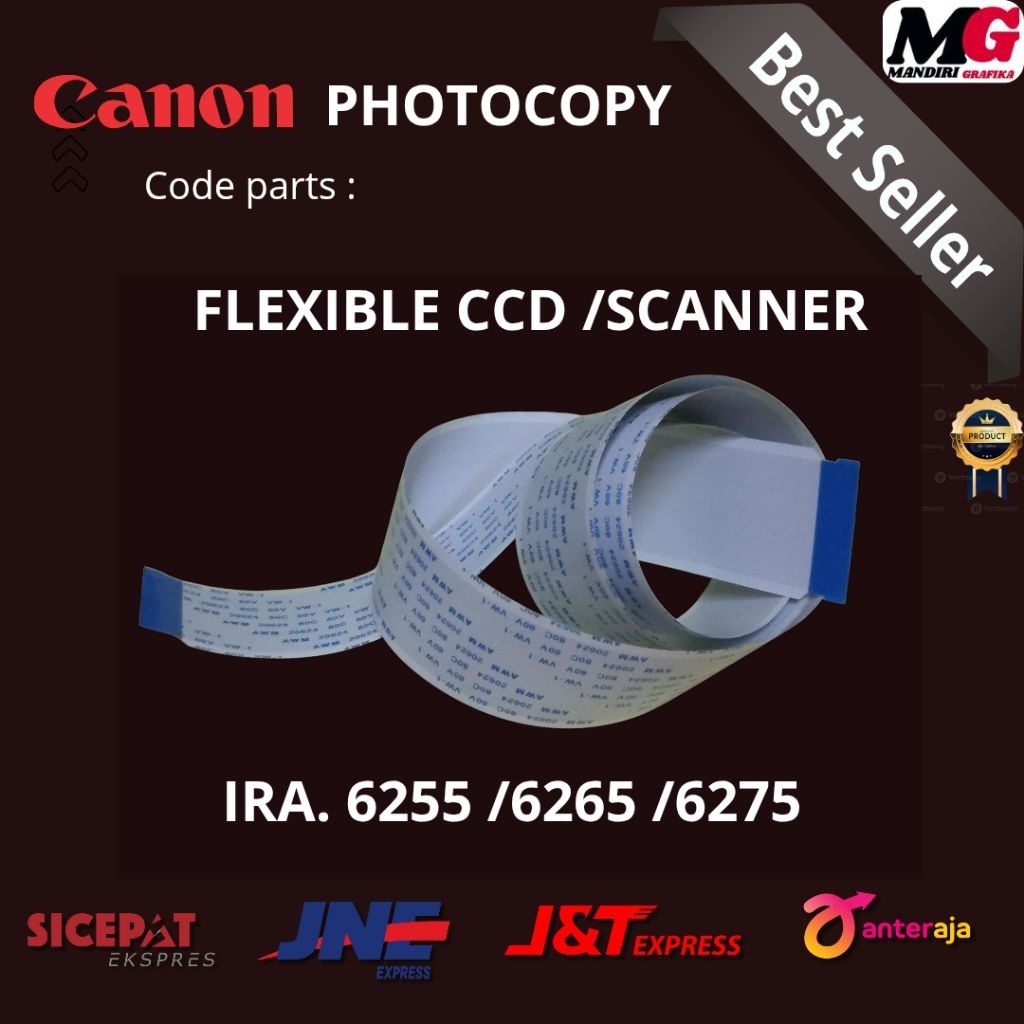 KABEL FLEXIBLE CCD /SCANNER. IRA. 6255 /6265 /6275. MESIN PHOTOCOPY