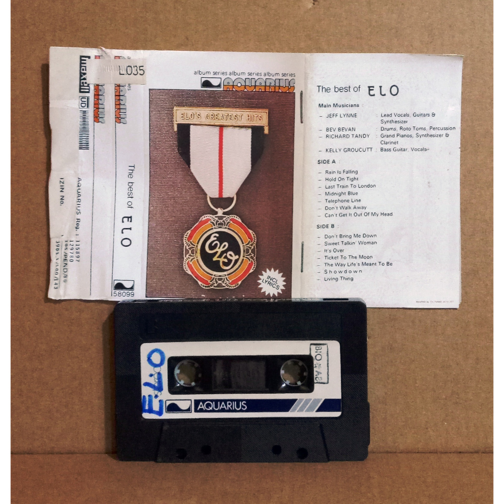 ELO - THE BEST OF - Kaset
