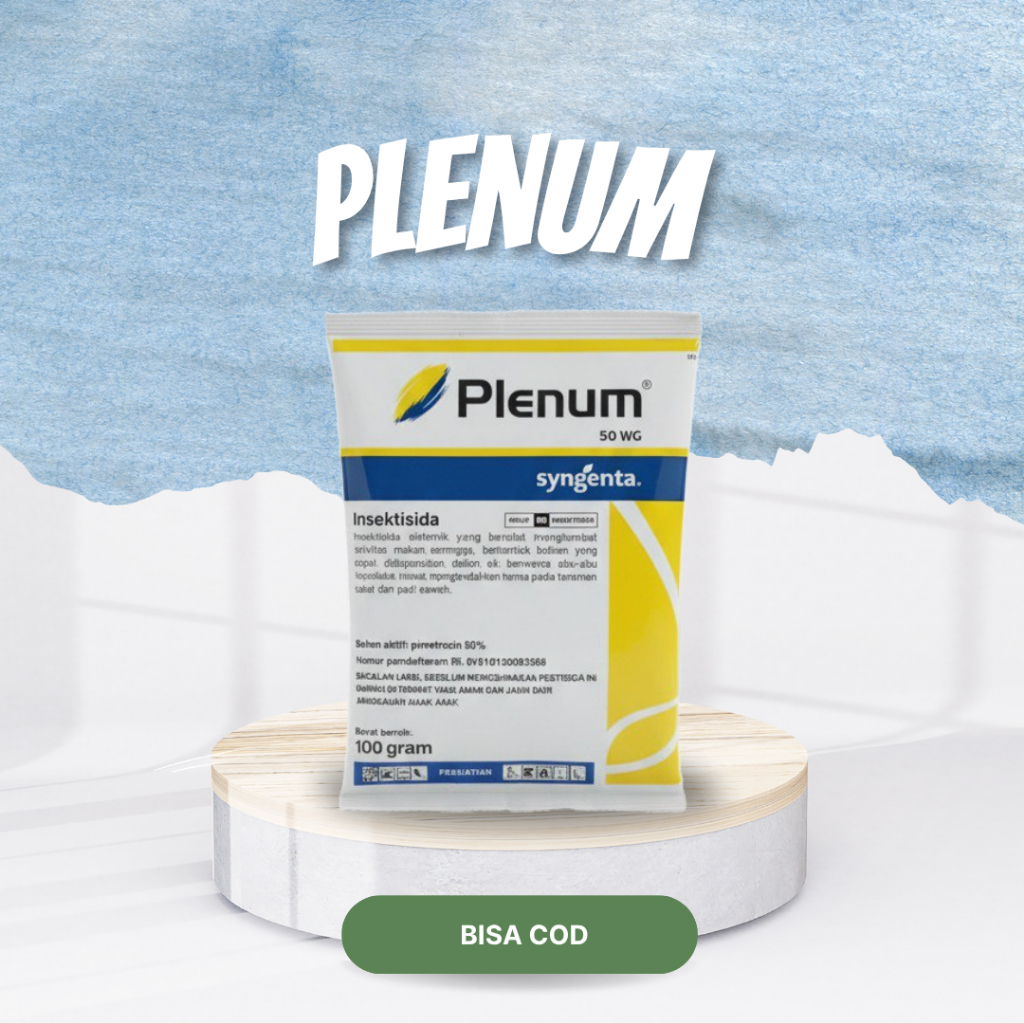 Plenum 50 WG 100 g - Insektisida Original Syngenta | Obat Wereng Coklat & Wereng Punggung Putih