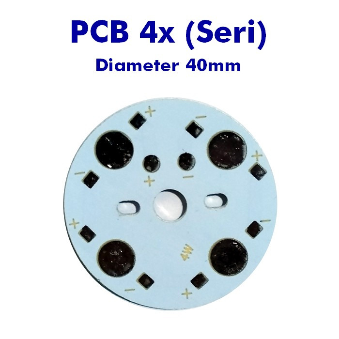 PCB 4W Aluminium HPL 4 LED (Seri)