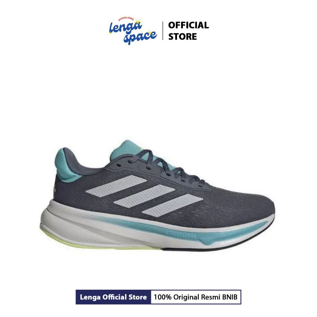Sepatu Running Pria Response Super - Dark Grey (JQ2523) Original