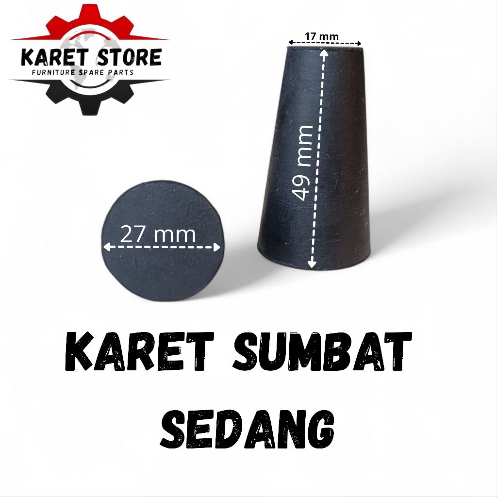 karet sumbat sedang/karet stoper/karet sumbat air