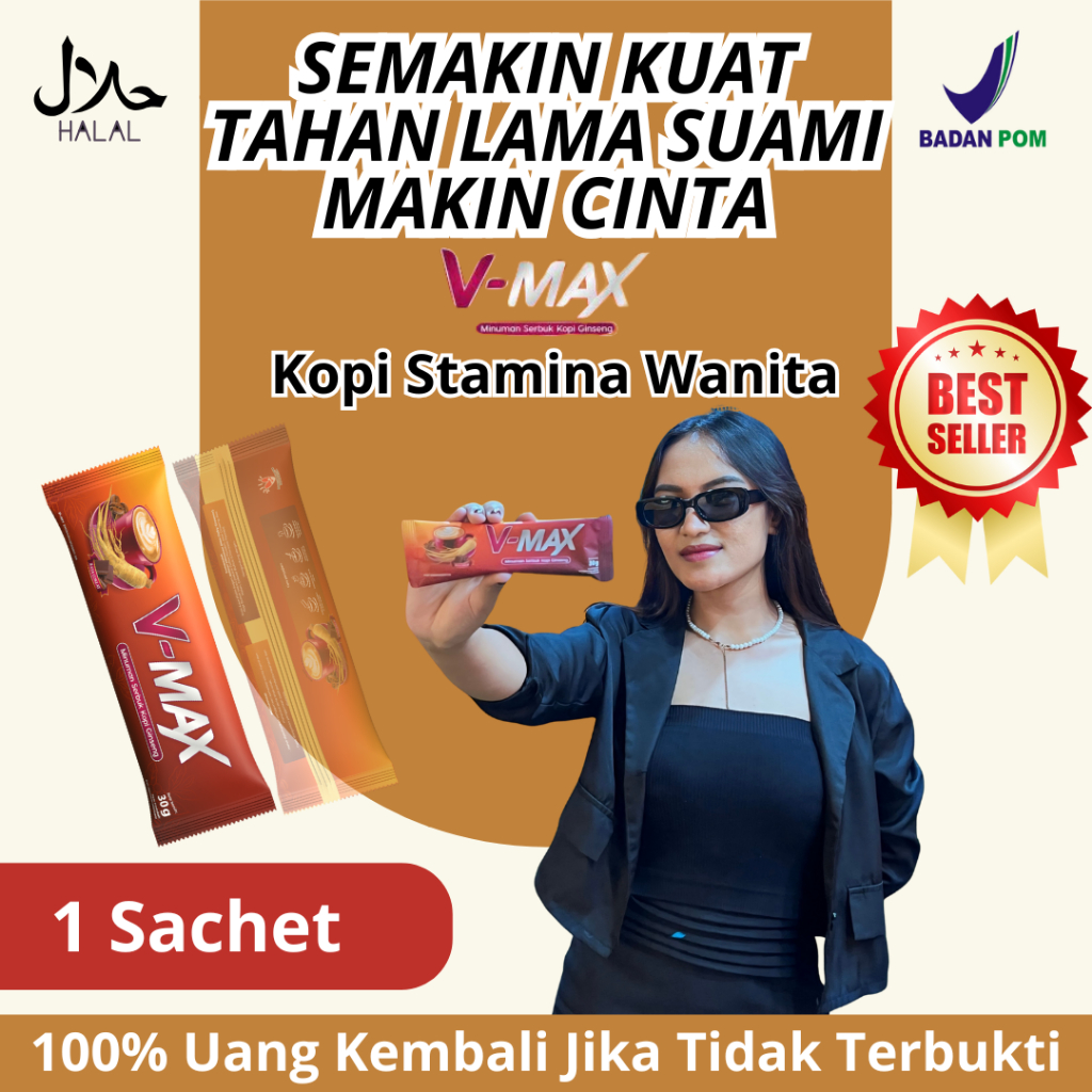 Kopi Stamina Wanita - Kopi Vmax Penambah Stamina dan Gairah Wanita Libido Meningkat