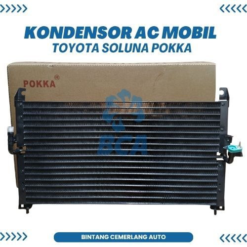 CONDENSOR KONDENSOR AC Mobil Toyota Soluna POKKA KWALITAS TERBAIK
