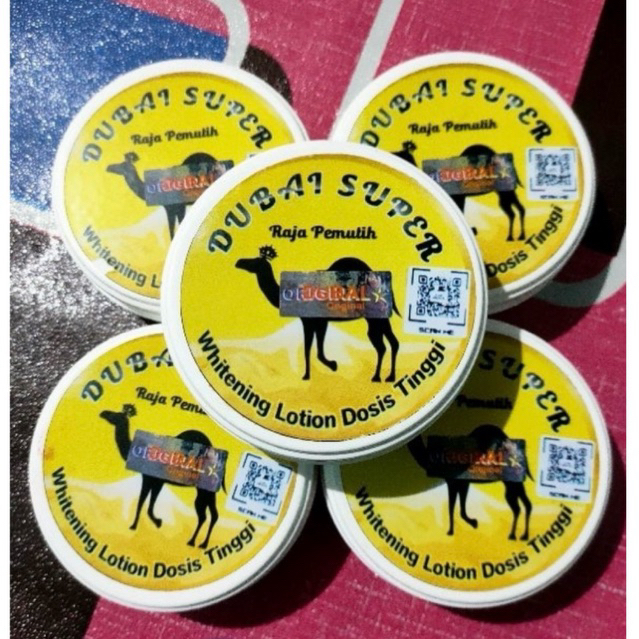 HB DUBAI Kemasan 100gr  ( repack ) DOSTING SUPER PEMUTIH BADAN