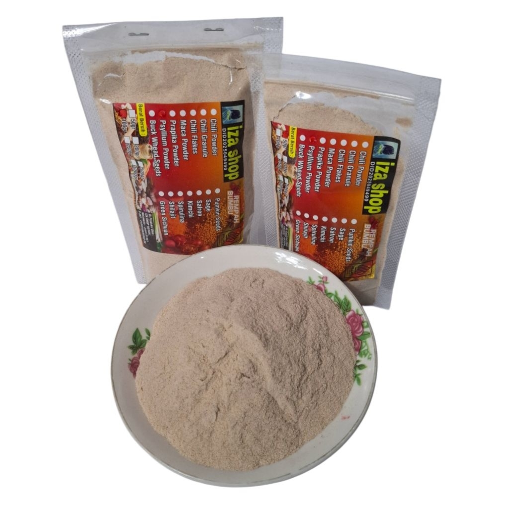 Bubuk Murni Psyllium Husk / Psyllium Husk Powder 50/100gr