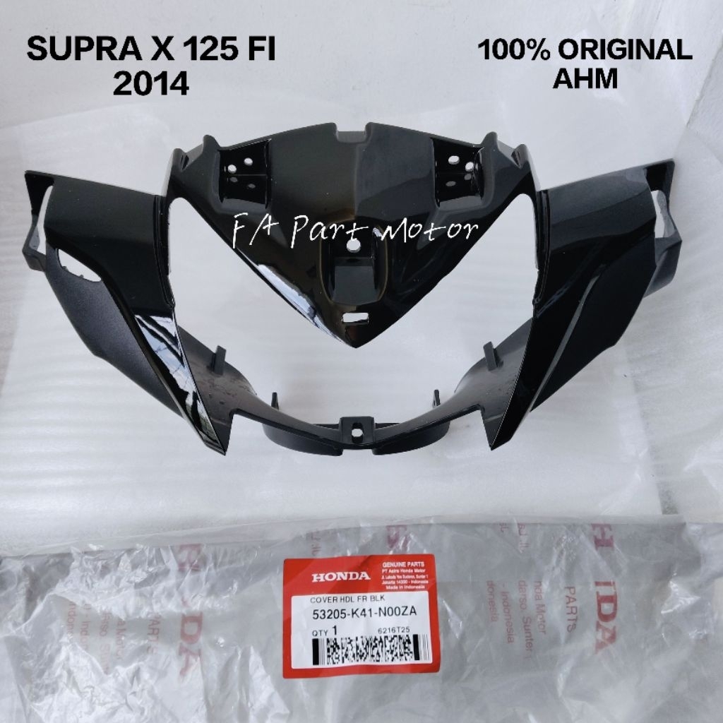 53205-K41-N00ZA Batok Depan Hitam SUPRA X 125 FI ( 2014 )