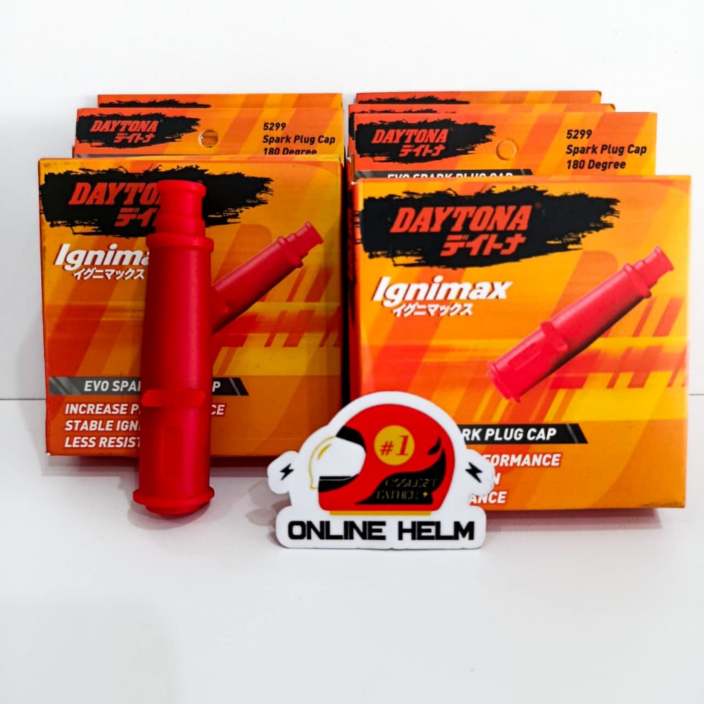 TUTUP KEPALA BUSI COP BUSI DAYTONA AEROX LEXI NMAX MIO VIXION CRF 150 R15 DAYTONA 5299