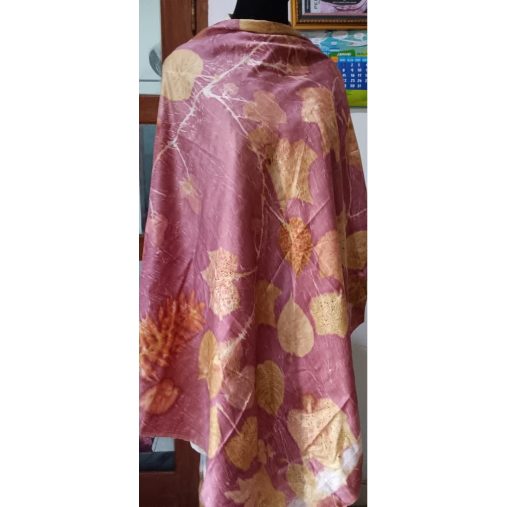 kain ecoprint sutra viscose