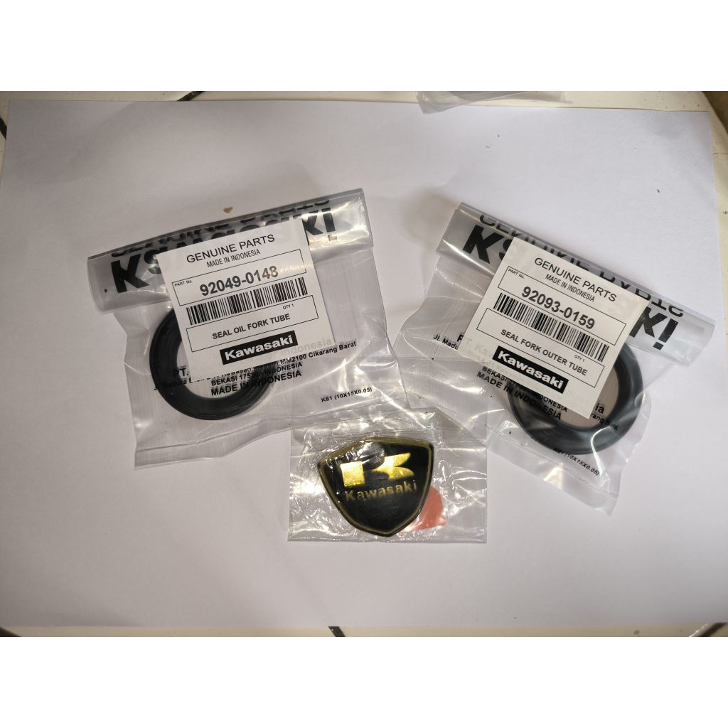 Seal Sil Shock Sok Kawasaki KLX BF/New Dtracker 150 Dtreker 150 Plus Tutup Abu Debu Kawasaki Dtracke