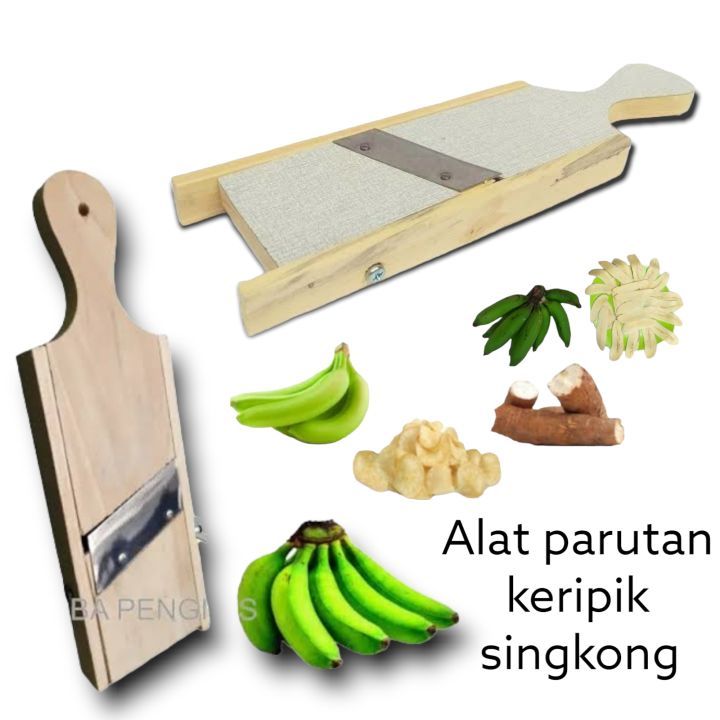 parutan keripik singkong/keripik pisang/parutan kayu
