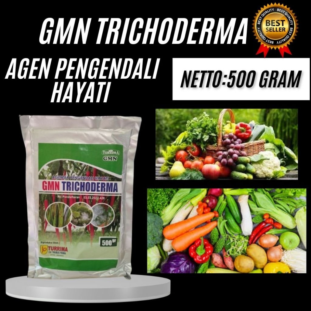 TERLARIS  Trichoderma Sp, Trichoderma Sebagai Biofertilizer, Trichoderma Serbuk Isi 500gram