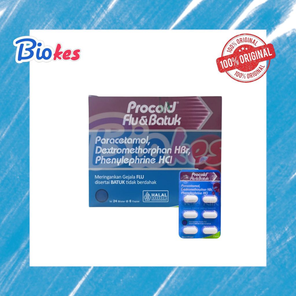 PROCOLD FLU DAN FLU BATUK PERSTRIP