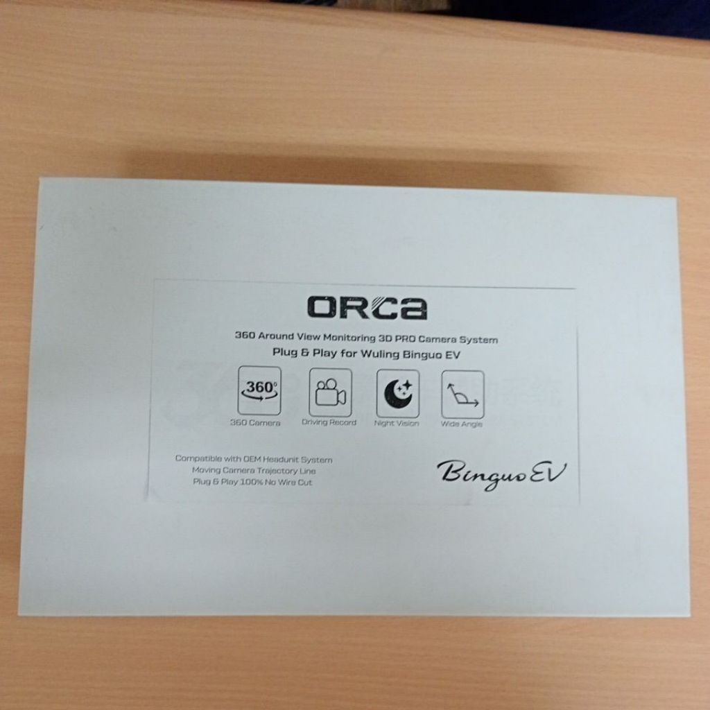 KAMERA 360 ORCA 3D PRO OEM MOBIL WULING BINGUO EV / KAMERA 360 ORCA OEM WULING BINGUO