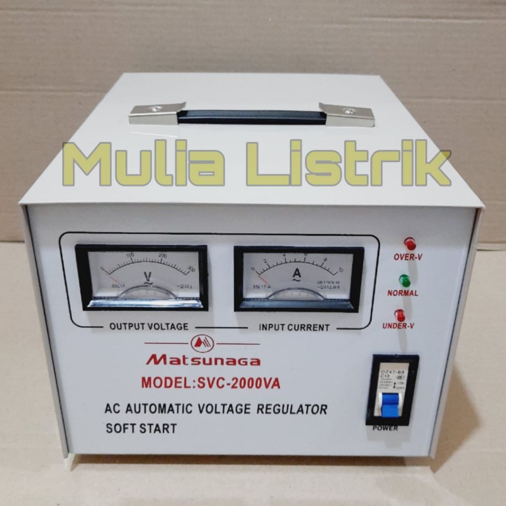 Stavolt Matsunaga 2000watt Stabilizer Matsunaga SVC2000VA