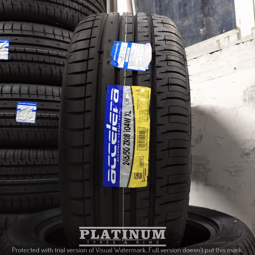 BAN MOBIL MERK ACCELERA PHI-R 245 50 R18 THN 2023 II 245/50 R18 ACCELERA