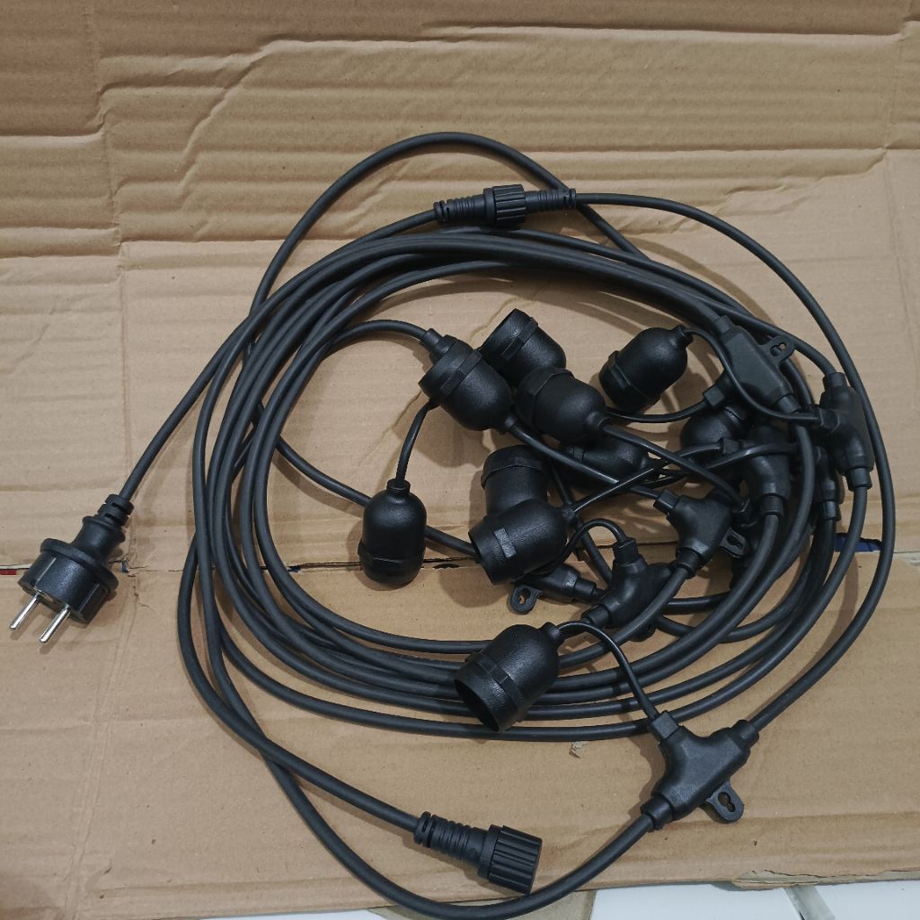 KABEL FITTING LAMPU KAFE CAFE FITTING LAMPU GANTUNG 10METER
