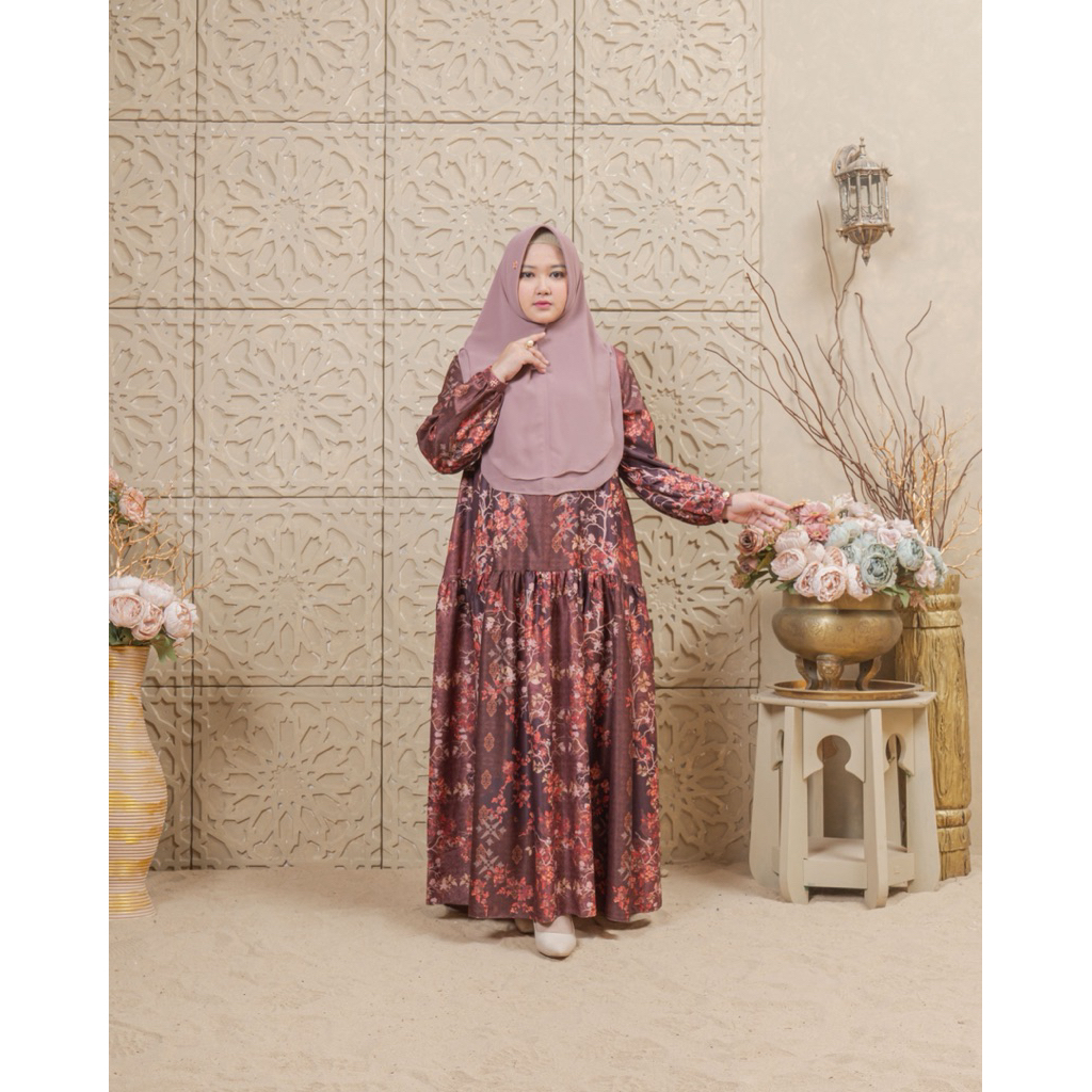 KICIKS MUSLIMAH - DELAROSA DRESS