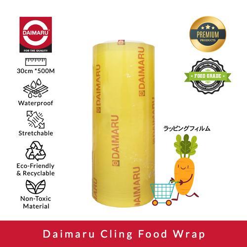 Daimaru Plastik Wrap / Cling Wrap 300mm x 500m Pembungkus Makanan