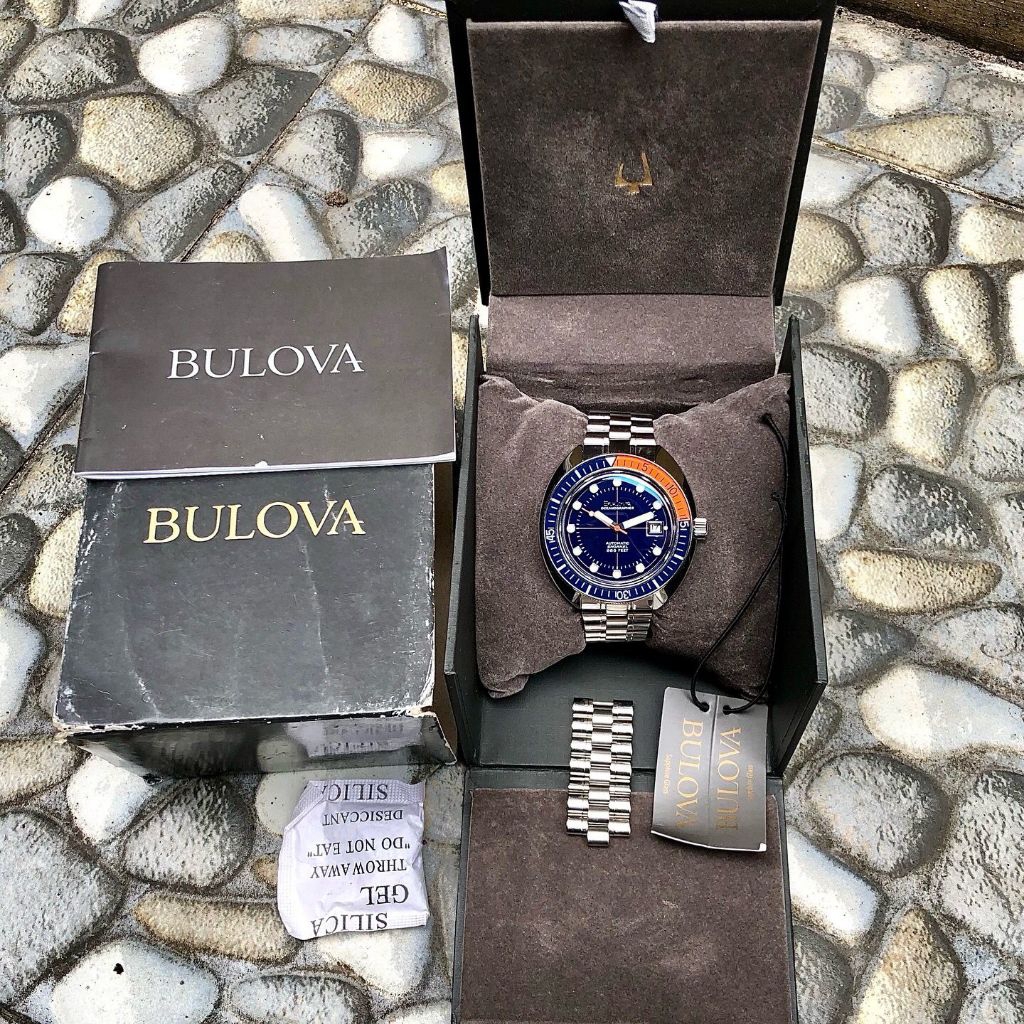 Bulova Ocean Date Automatic Snorkel 666 Feet Sapphire Crystal