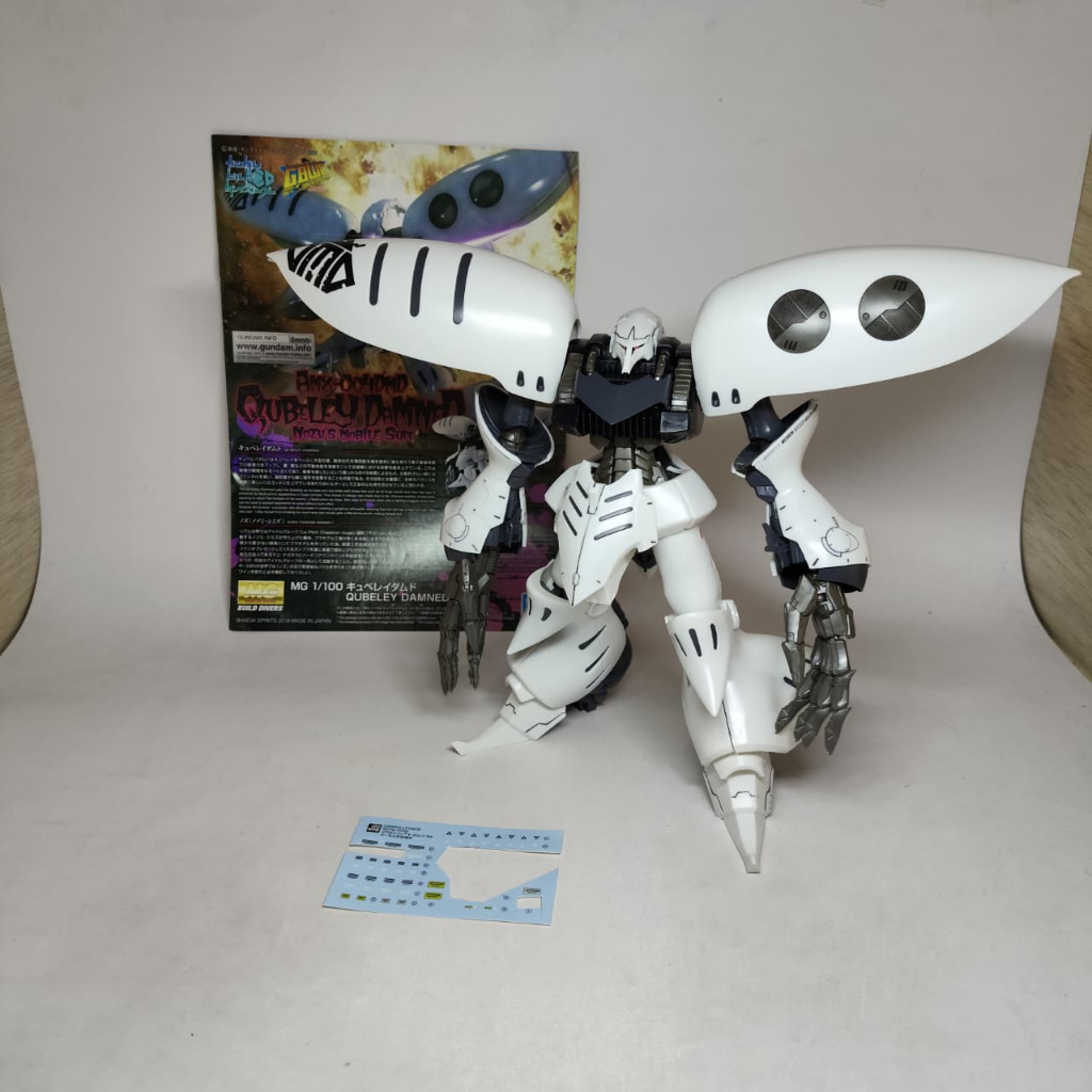 Premium Bandai MG Qubeley Damned / Model Kit Gundam 1/100 2nd Sudah Rakit M026