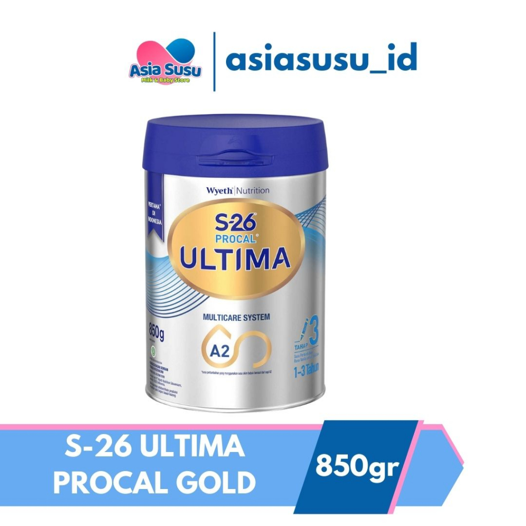 S26 Ultima Procal Gold 850gr Susu Tahap 3 susu pertumbuhan 1-3 tahun