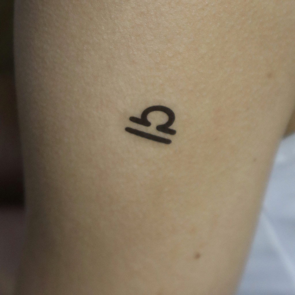 [PRODUK LOKAL]  TATO TEMPORER LIBRA | ZODIAC TATTOO | ZODIAC SIGN | HOROSCOPE TATTOO | HALLOWEEN TAT