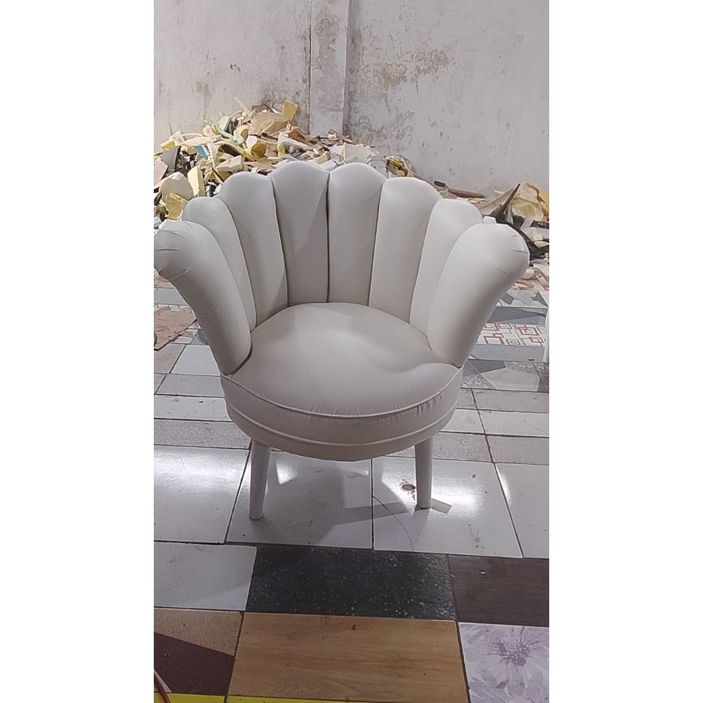 kursi kerang/besan single murah