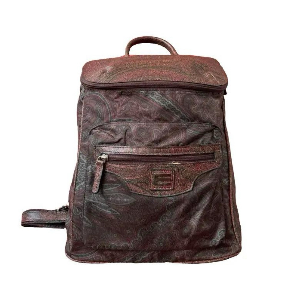 TAS RANSEL WANITA GAMEGO ALA ETRO SECOND BRANDED / TAS RANSEL FASHION WANITA