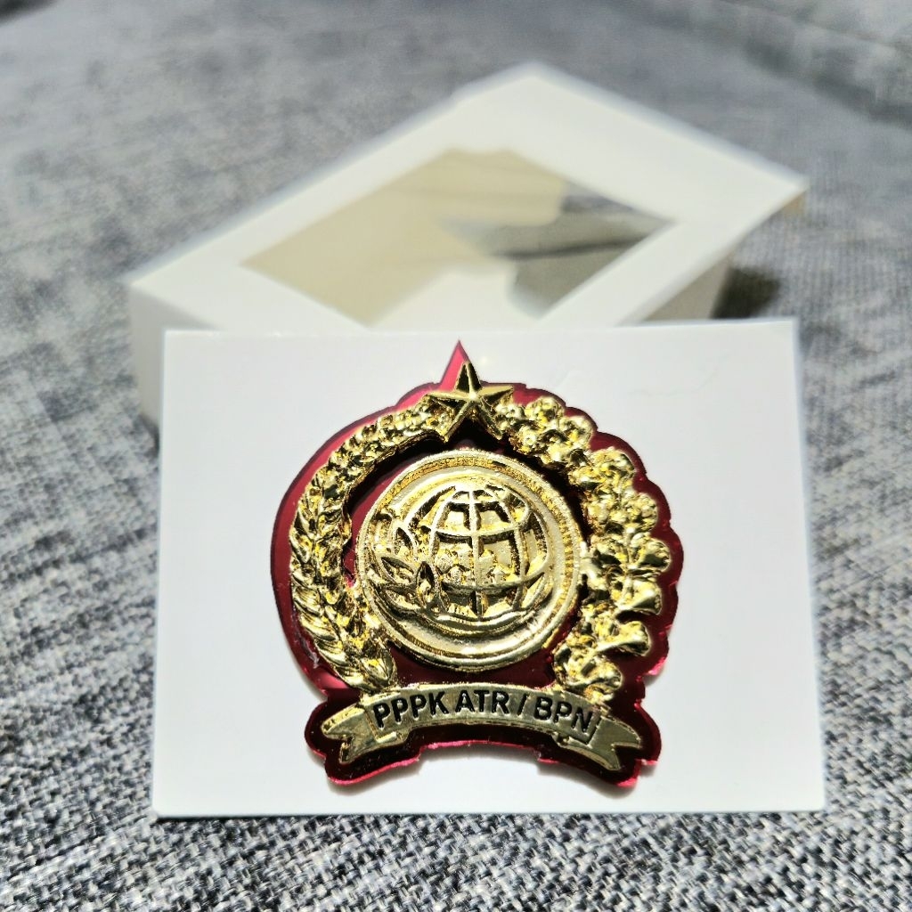 PIN PPPK (P3K) ATR/BPN Akrilik KUALITAS PREMIUM