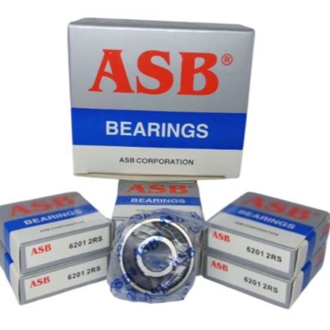 Bearing 6201 2RS ASB Original Laher 6201 2RS ASB LAHER 6201 2RS ASB (ISI 10 PCS/1 KOTAK)