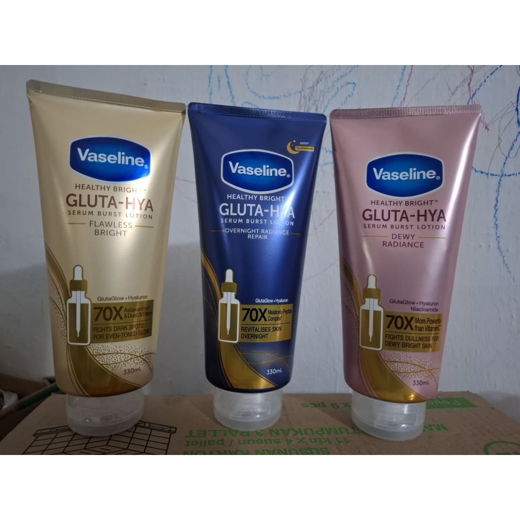 vaseline gluta hya body lotion