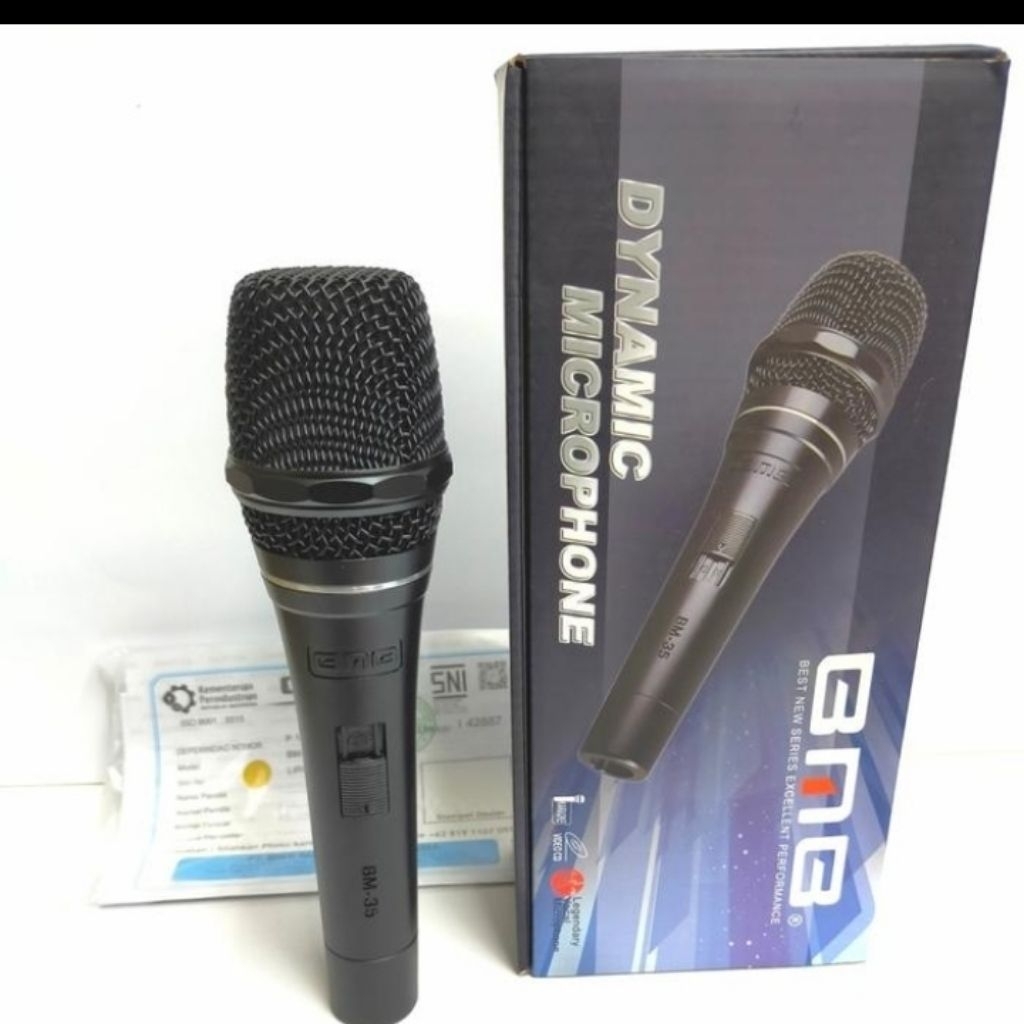 Mic Kabel BMB BM 35 BM35 Original Dynamic Microphone  BMB