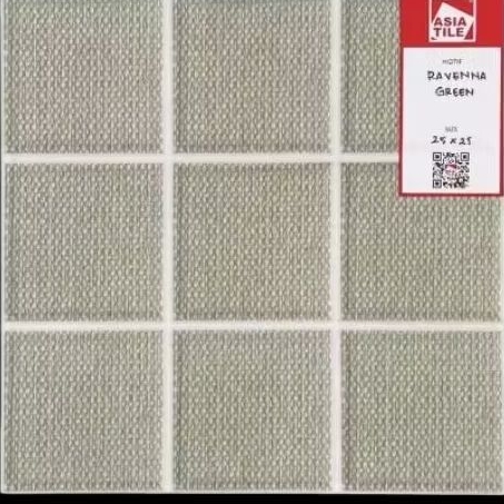 Keramik 25x25 Matt 5 Motif Ravenna, Riyadh , Rodrigo cream dan grey, Riverside, Ritchie Kw2