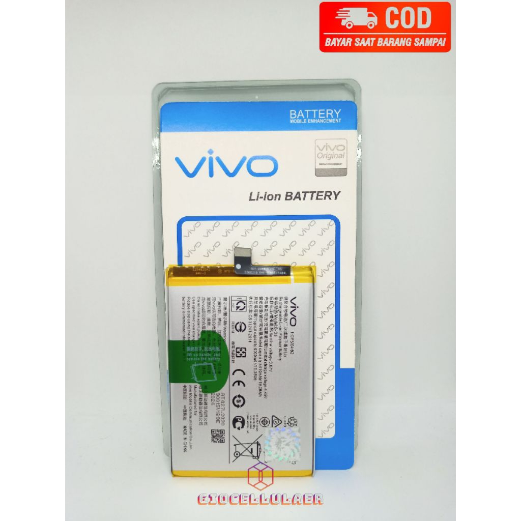 BATRE BATERAI (B-08) BATRE HP VIVO Y51 2020 ) VIVO Y31 2020) KODE BATRE (B-08)
