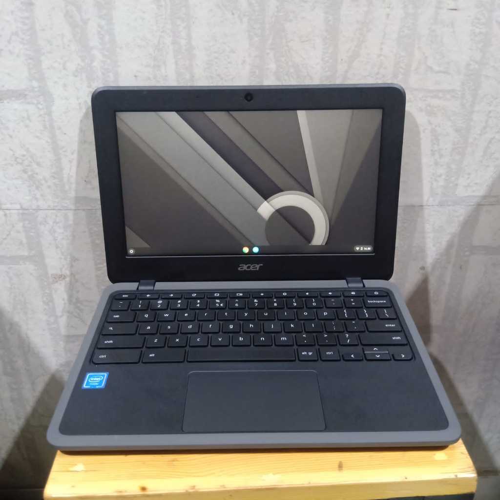 Acer Chromebook C733, Celeron N4020, Ram 4/32GB, Seri Baru, Slim, Silver Dop